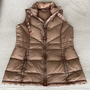 Athleta rose gold vest.